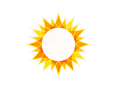 Summer Heat graphic illustration illustrator summer sun texture vector