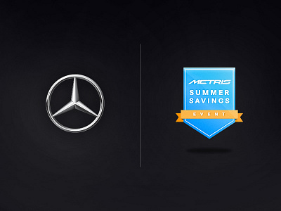 Mercedes-Benz Metris Summer Savings ad banners branding campaign digital event logo mercedes sales summer