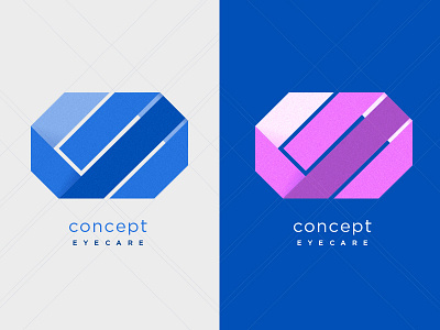 Concept Eyecare abstract branding identity illustration illustrator logo shapes simple vector