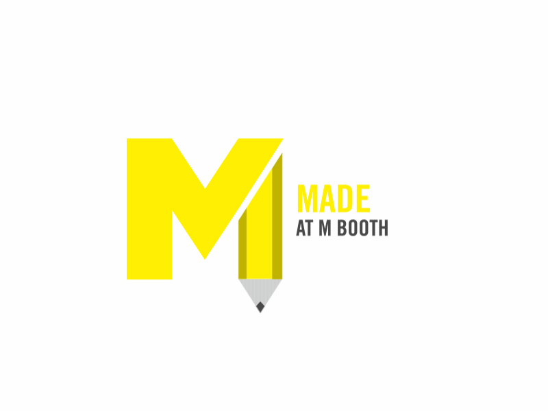 Made at M Booth ae animation branding identity illustration logo motion simple vector