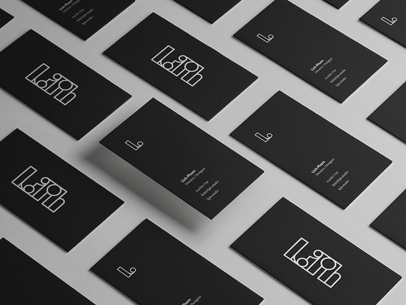 Liph Cards 2018 branding print cards business cards logo