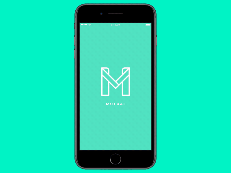 Mutual App uiux ui sketchapp sketch simple mobile iphone ios design app