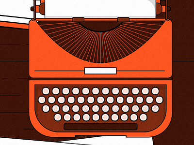 Author Day author illustrations illustrator paper typewriter vector