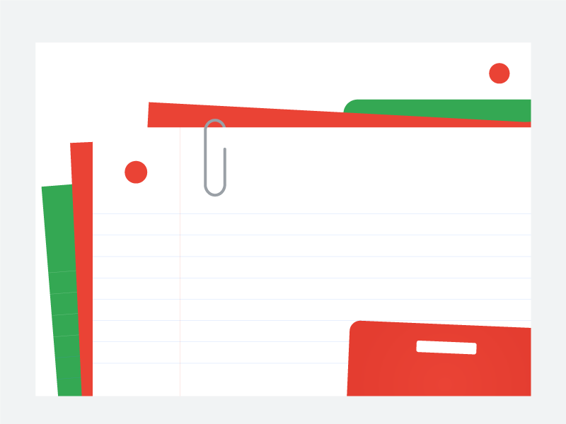 Classroom: Documents illustration classroom school paper education