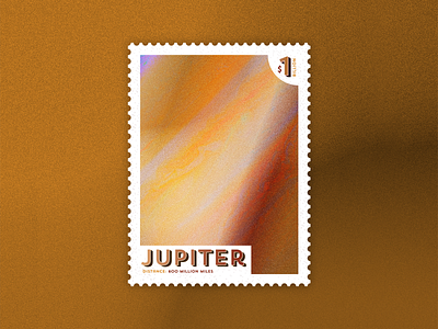 Jupiter: Out of this World Stamp