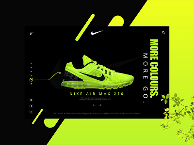 Nike air app concept go green idea max nike shoes website