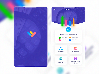 Fino-vision Financial App Design application bright color combinations design exploration detail finance app font family selection interface ios mobile map date schedule personal trainer availability ramandesigns money ux ui