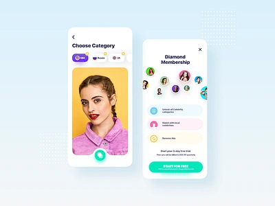 My Replica App Ui 2d adobe xd app apple branding design game icon illustration ios logo minimal replica ui ui ux uiux userinetrface userinterface vector