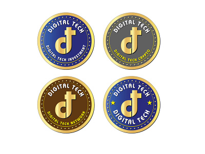 Crypto coin, crypto currency, crypto logo design