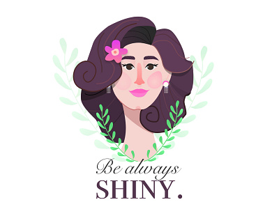 Shiny dribbble Girl !