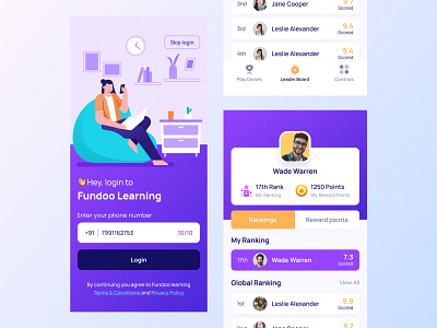 Fundoo Learning Gamification Quiz App