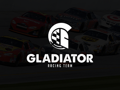 GLADIATOR racing team branding design inkscape logo vector