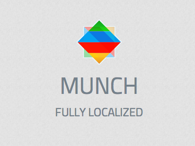 Munch Logo and Site Design branding
