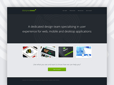 thirtytwotrees button dark interface nav navigation thirtytwotrees ui web website