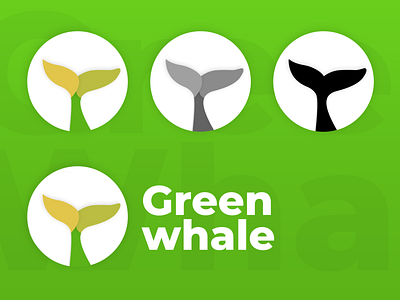 Greenwhale Logo Concept #Nature