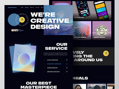 Simbul - website design agency agency darkmode design designagency landingpage portfolio typography ui ux web webdesign website websiteagency websites