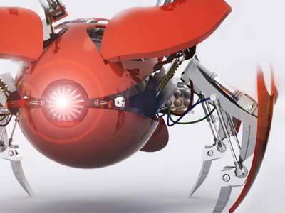3D Robot 3dmax practice robot