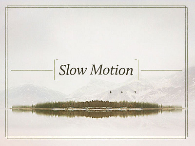 Slow Motion Playlist mixtape playlist rdio