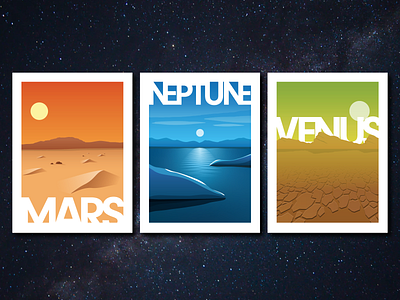 Planetary Tour Posters Part 1