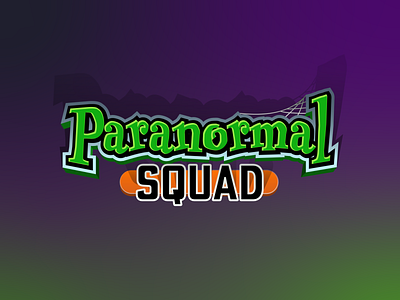 Paranormal Squad Logo design logo vector