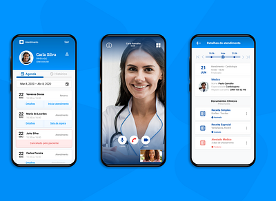 Healthcare App Case app design healthcare ui ux