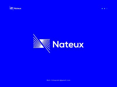 Nateux logo - N letter mark