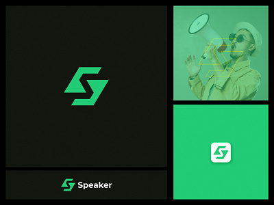 Speaker logo design - Unused