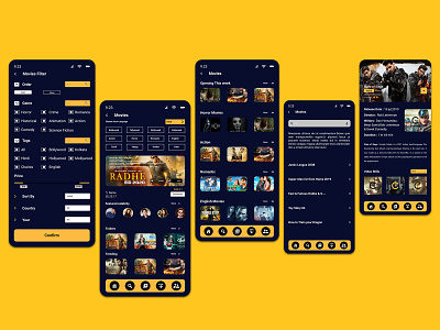Movies App Design