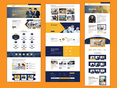 Tahax It Agency 19 Pages Project agency template animation corporate website creative agency design digital agency digital marketing figma template graphic design home page it agency landing page logo motion graphics pages print template uiux web design xd