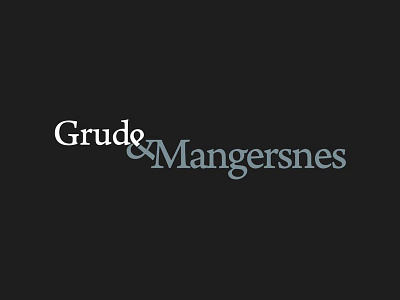 Grudenmangersnes consultancy law logo