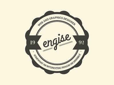 engise vintage seal engise logo seal vintage