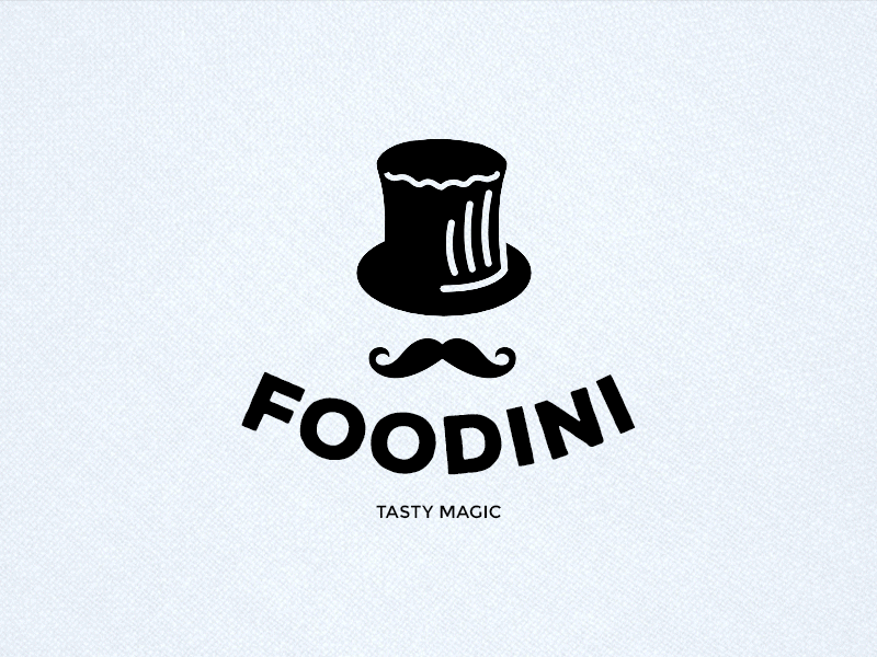 Foodini logo brand cook cooking food foodini identity logo