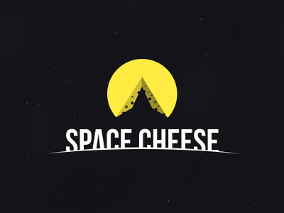 Space Cheese cheese logo space