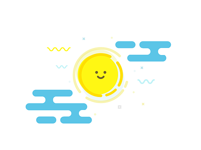 Sunshiny illustration shiny sun sunshiny vector
