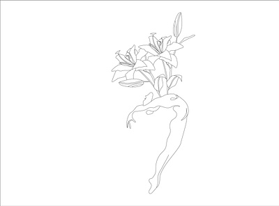 one line art color line art continuous line continuous line art flower line art graphic design illustrator design minimalist line art one line art one line drawing portrait art