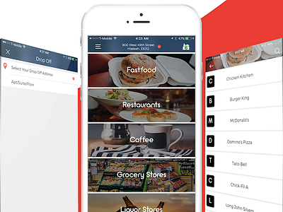 Obtem - Food Delivery App app branding delivery design food icon logo ui ux