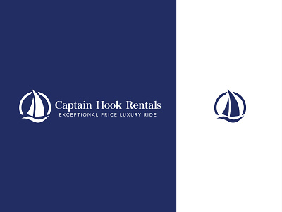 Captain Hook Rentals Branding boats branding design icon illustration logo logotype vector