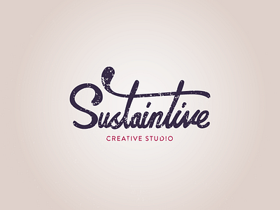 Sustaintive Logo custom font hand made lettering logo logotype malmö sweden type typo typography