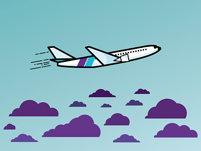 Airplane air airplane cloud clouds hossein lavi illustration malmo malmö sky