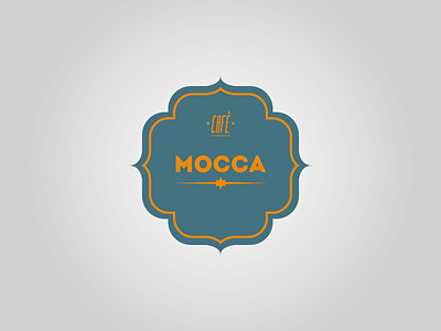 Café Mocca logo brand cafe café coffee green hossein lavi identity logo logotype malmö oriental sweden