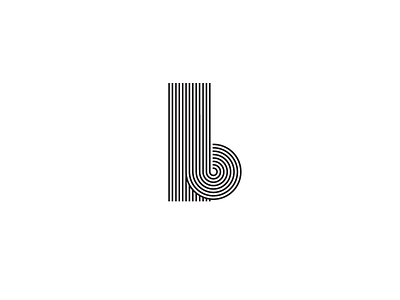 B b hossein lavi illustration letters typo typography