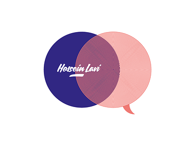 New personal logo brand branding communication graphic profile hossein lavi identity logo logotype typography visual communication