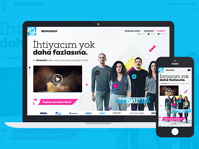 P&G Microsite Design