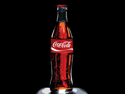 Coca-cola Bottle bottle illustration