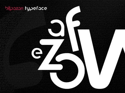 Bitfont // display typeface display typeface typography