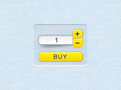 Buy Button amount selector buy amount buy button ui