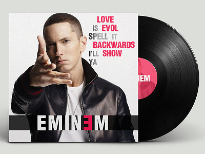 Eminem Design Cover album cover cs6 design eminem fun photoshop
