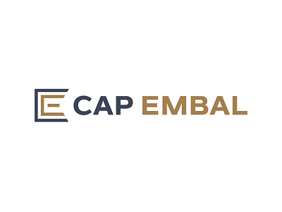 CAP EMBAL industrial logo proposal wooden crates