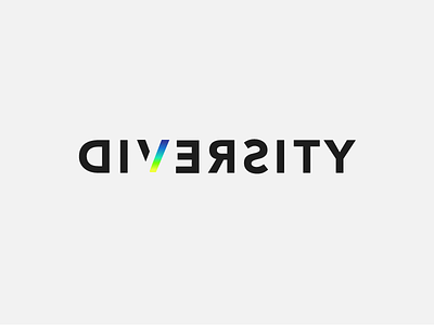 Diversity diversity logo typography