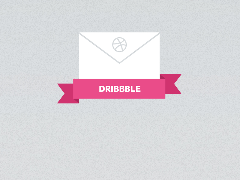 Dribbble, let's play! animation dribbble gif illustration invitation thanks
